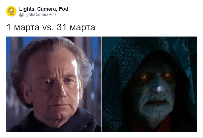 1 марта vs 31 марта 1 марта vs 31 марта