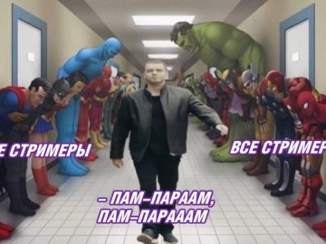 Супергерои кланяются в коридоре больницы