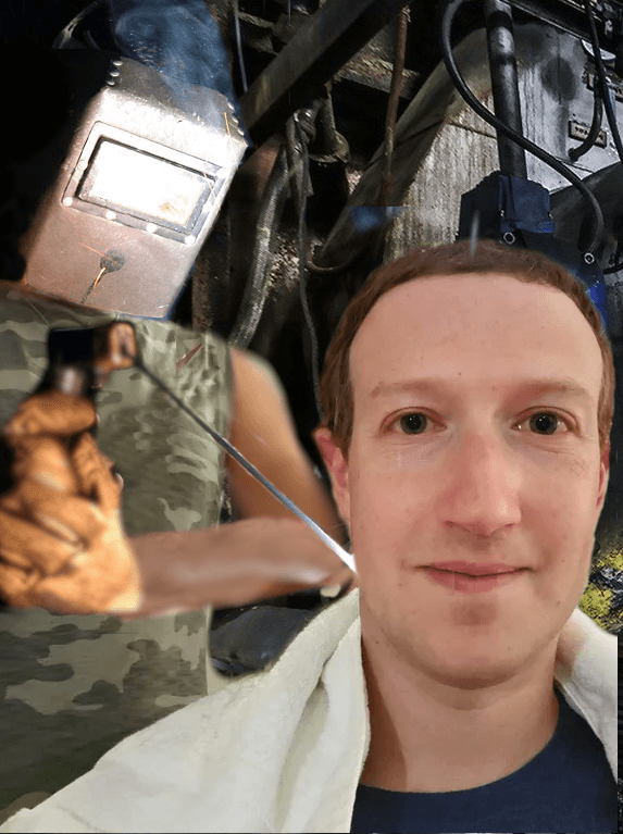 Жена постригла Цукерберга фотожабы