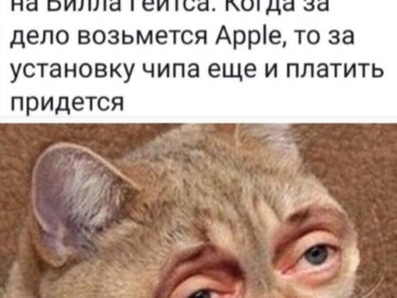Билл Гейтс проводит чипирование