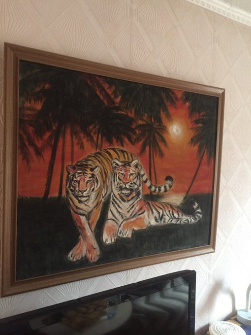 Дурацкая картина с тиграми