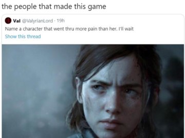 Name a character that went thru more pain than her