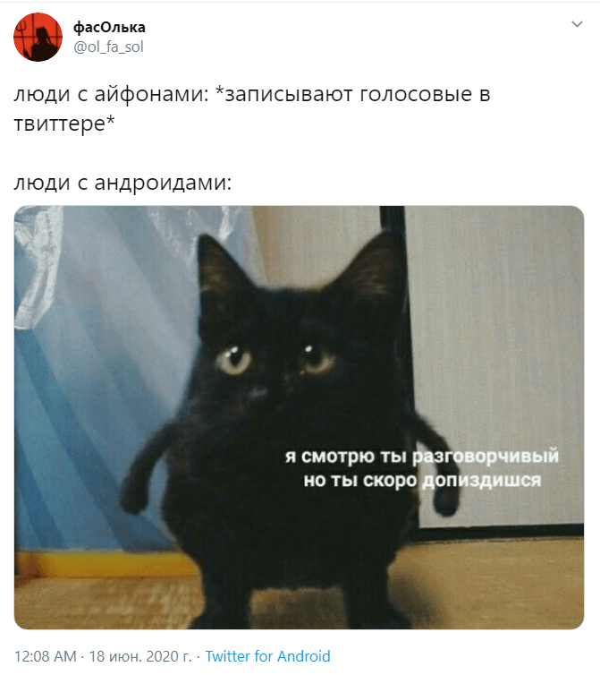 Голосовые твиты Голосовые твиты