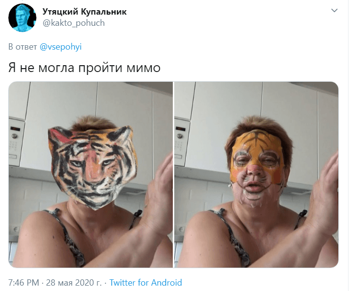 Дурацкая картина с тиграми