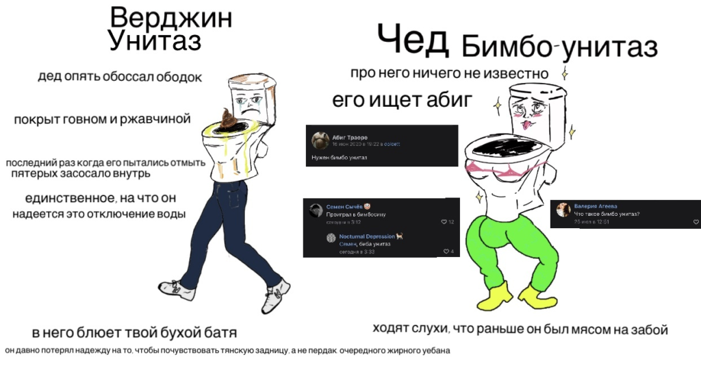 бимбо унитаз