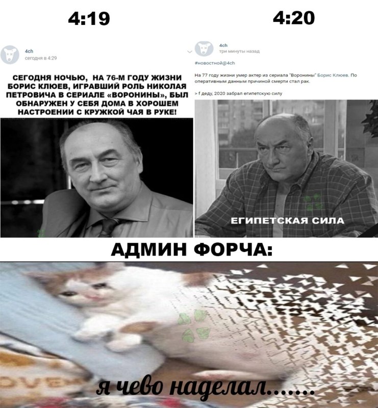 Борис Клюев умер Борис Клюев умер