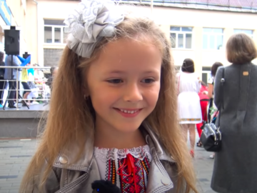 украинская школьница