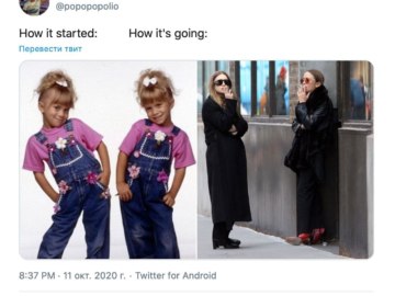 How it started vs. How it's going