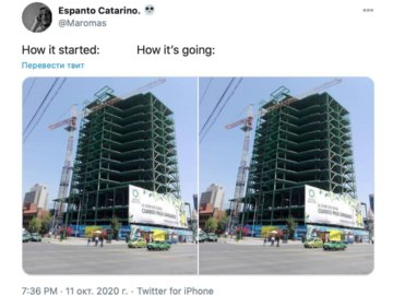 How it started vs. How it's going