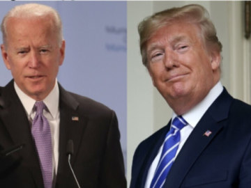трамп и байден