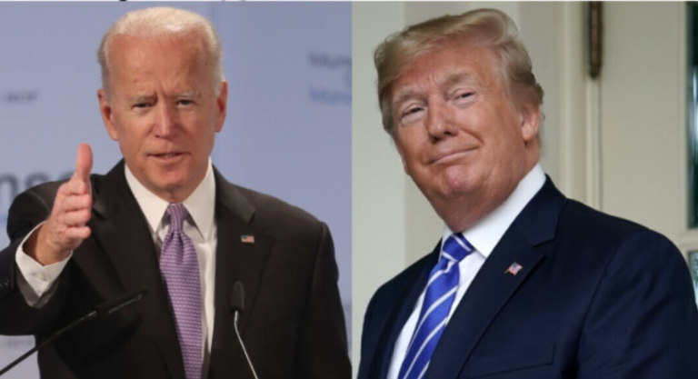 трамп и байден