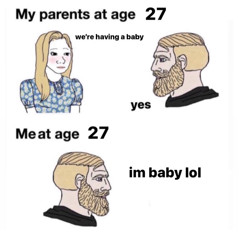 Мои родители в X лет