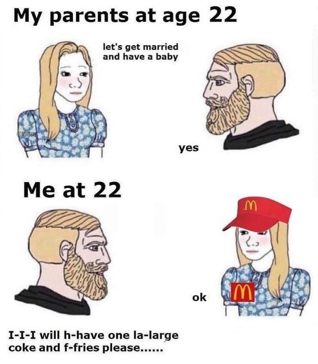 Мои родители в X лет
