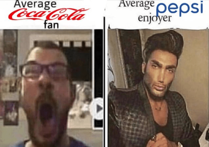 average fan vs. average enjoyer