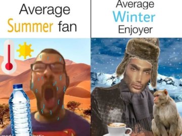 average fan vs. average enjoyer