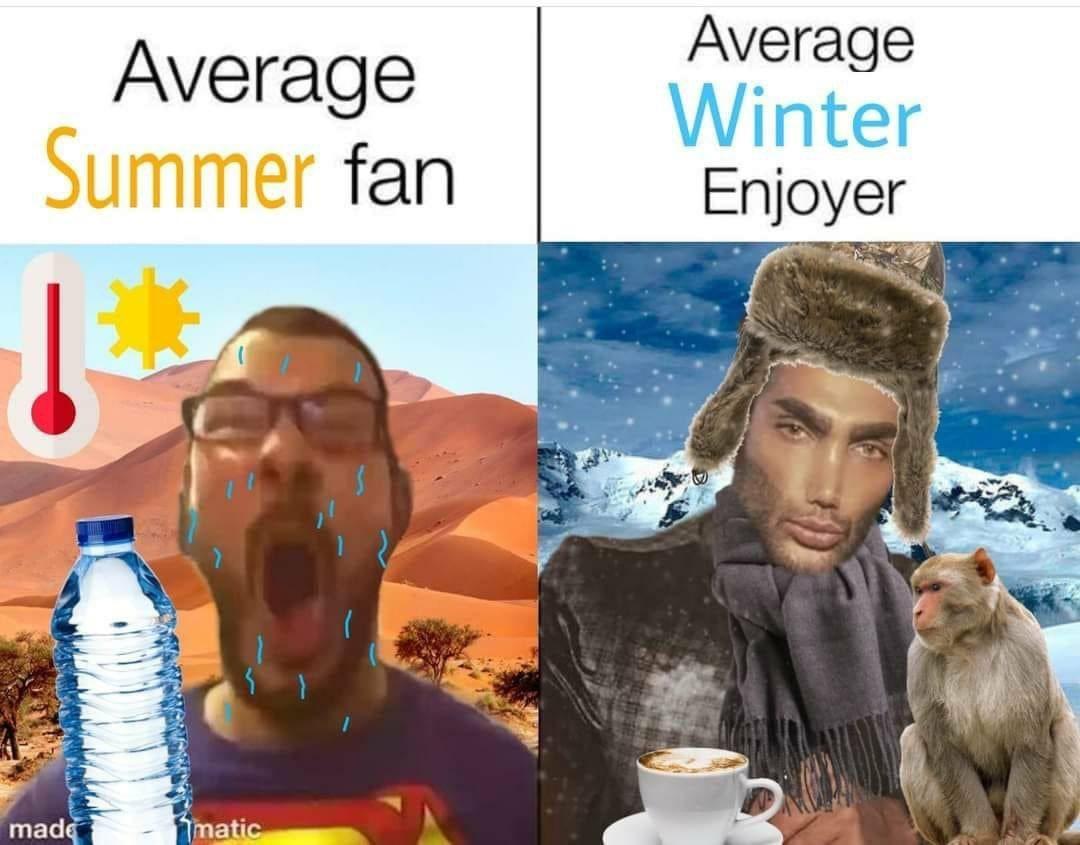 average fan vs. average enjoyer