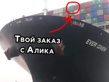 Контейнеровоз Ever Given