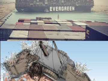 Контейнеровоз Ever Given