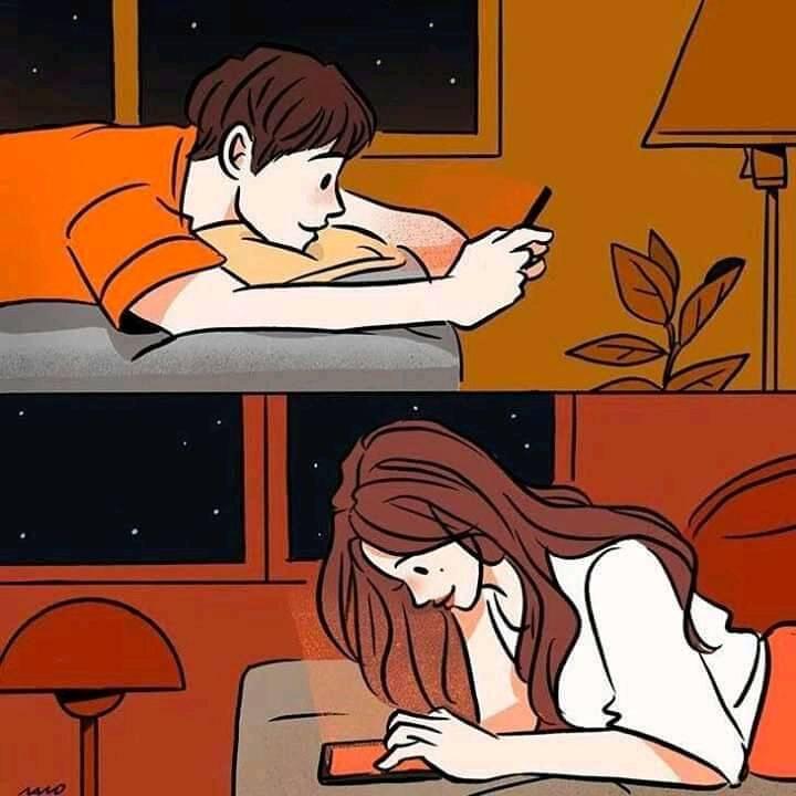 Удалить из друзей, заблокировать (Парень и девушка переписываются, Boy and Girl Texting) Удалить из друзей, заблокировать (Парень и девушка переписываются, Boy and Girl Texting)