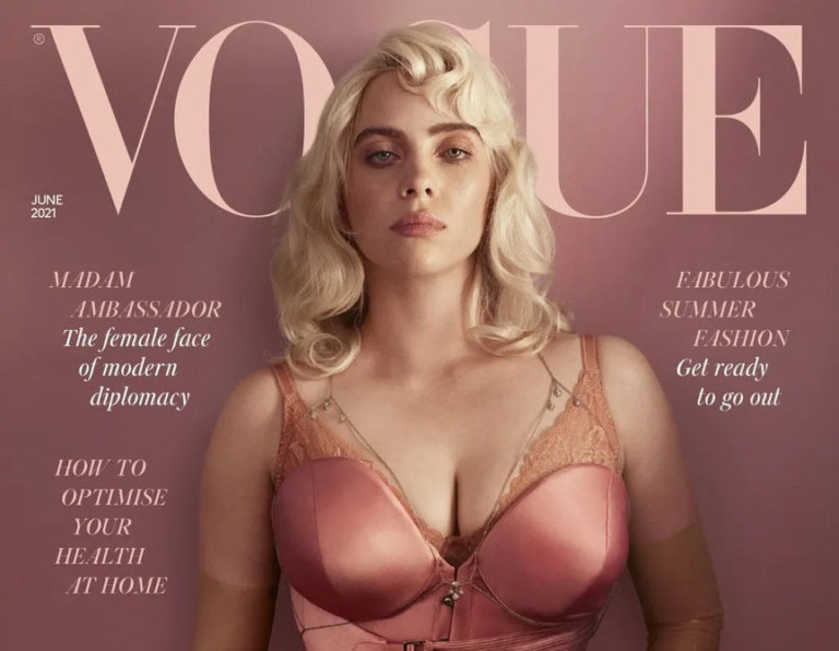 билли айлиш vogue