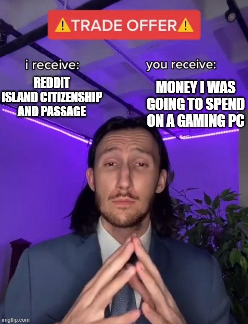 Memeland Reddit Island