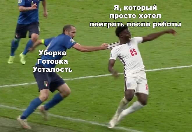 Кьеллини тянет Саку