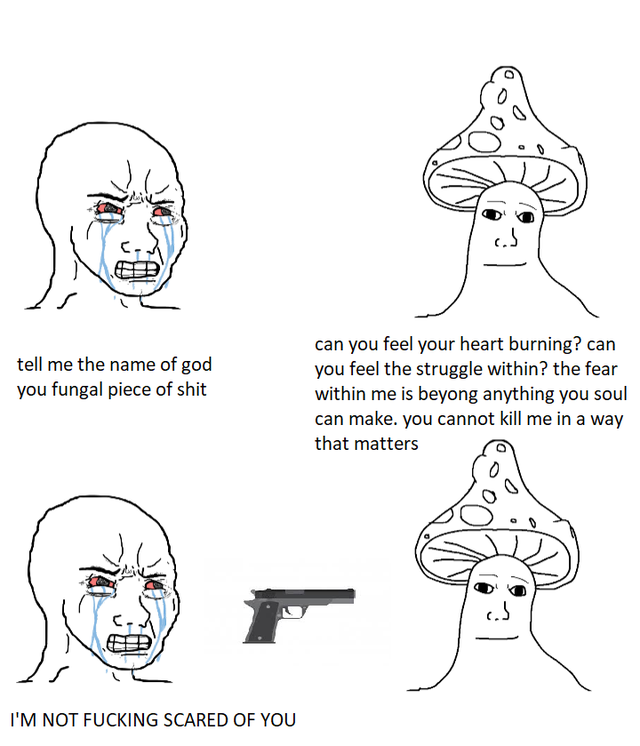 Шрумджек (Shroomjak, Mushroom Wojak)