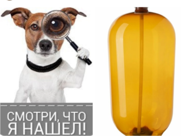 Собака и кега