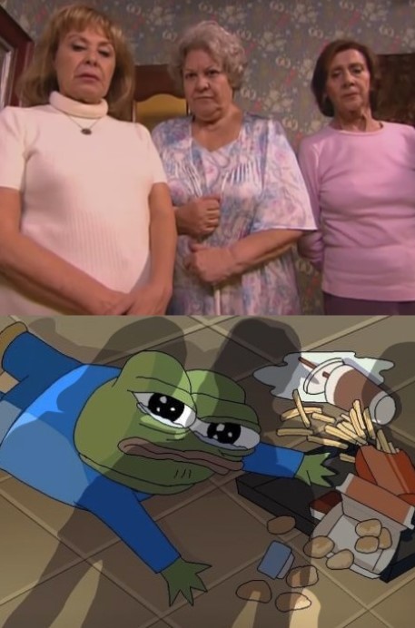 Пепе уронил еду