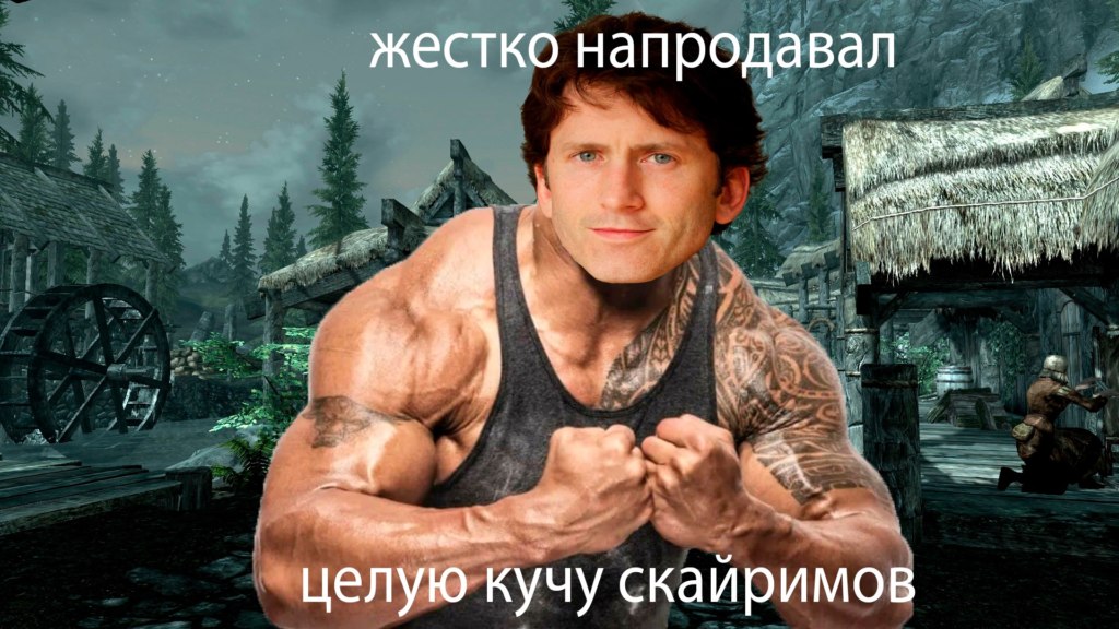 Жестко надристал