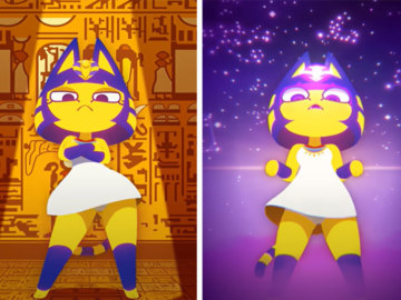 кошка ankha цензурная версия