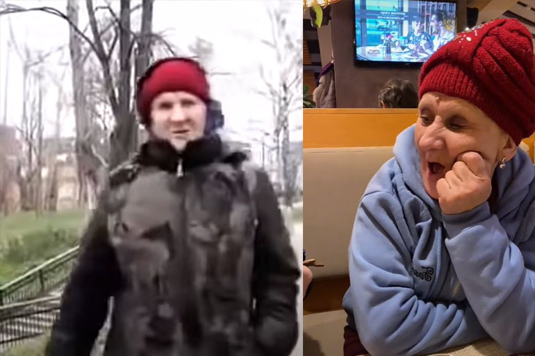бабушка из мема сова