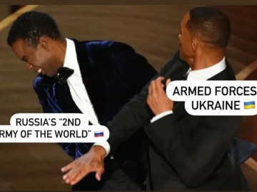 Уилл Смит бьет Криса Рока