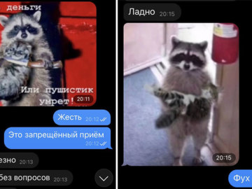 Скинь деньги или пушистик умрет