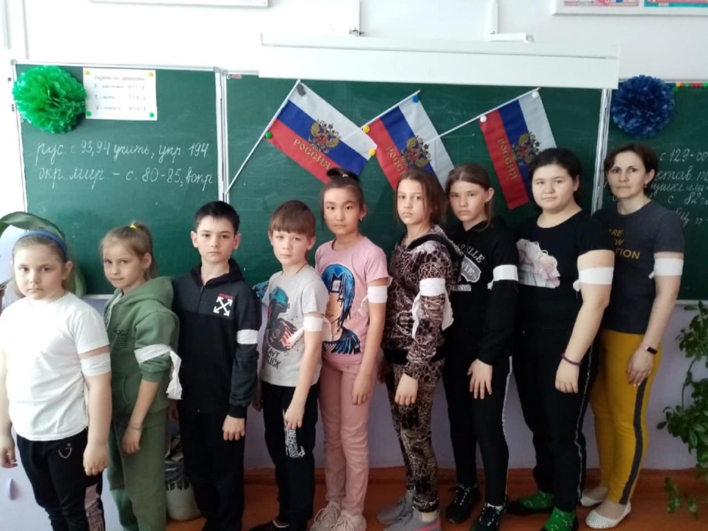 белая повязка флешмоб