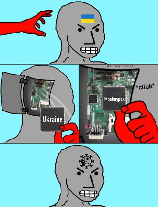 обезьянья оспа 2022