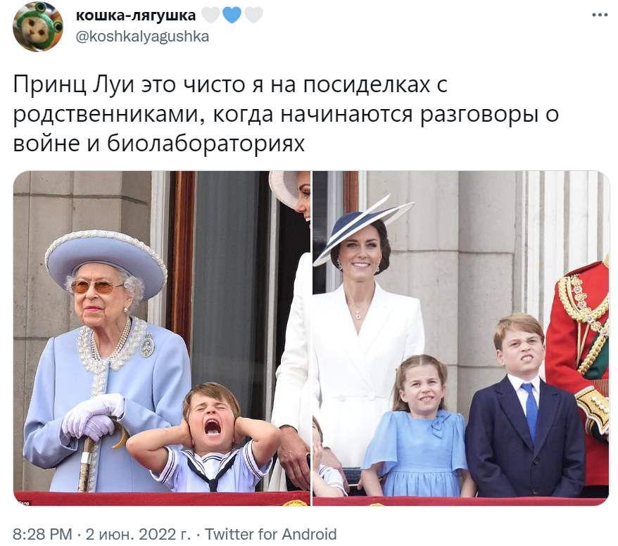 Недовольный принц Луи