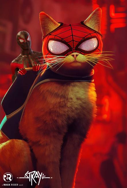Мемы про игру Stray