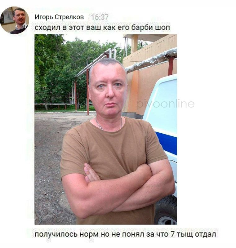 гиркин без усов чмоня