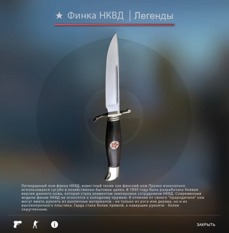 Легендарная финка НКВД