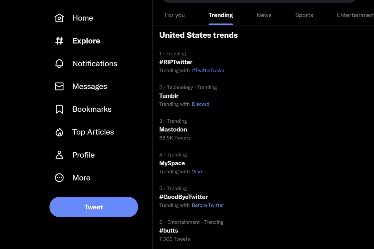 rip twitter почему твиттер умирает