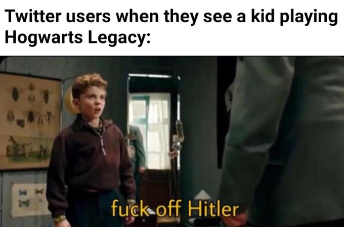 Мемы про hogwarts legacy