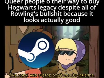 Мемы про hogwarts legacy