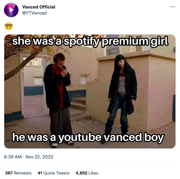 She was a girl, He was a boy мем