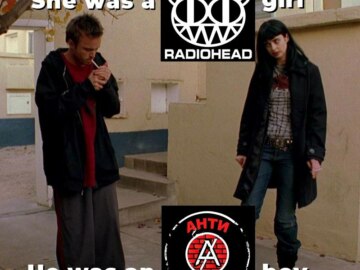 She was a girl he was a boy