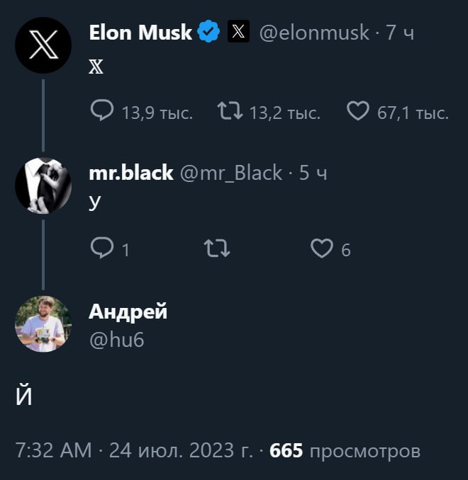 Twitter в X