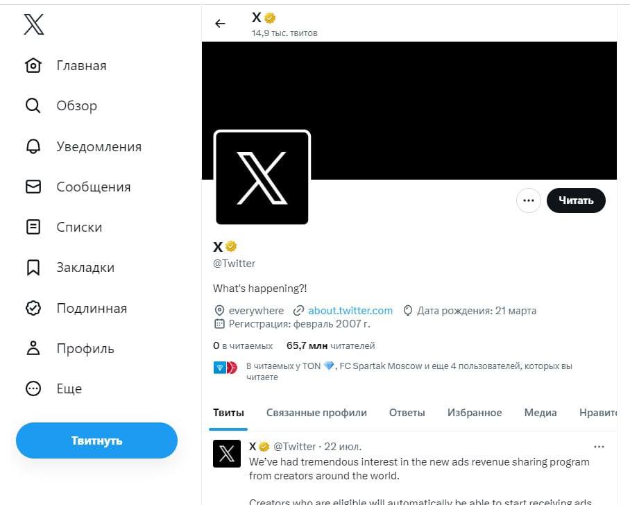 что за соцсеть X
