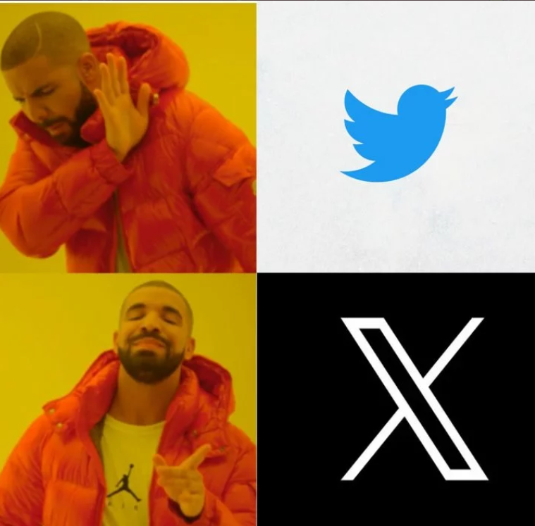 ребрендинг твиттера x 