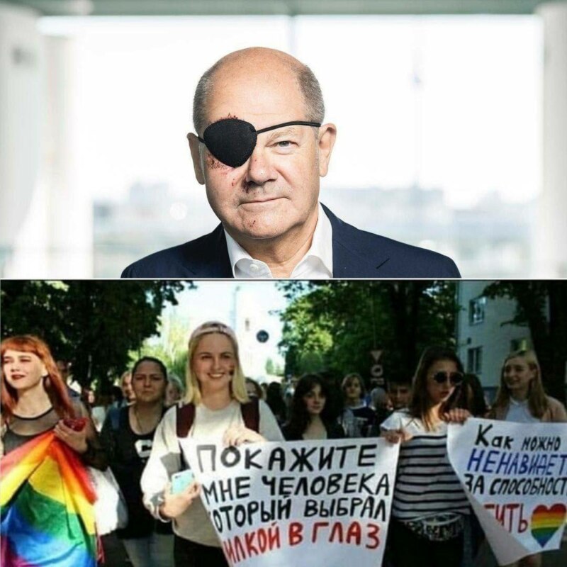 olaf scholz meme