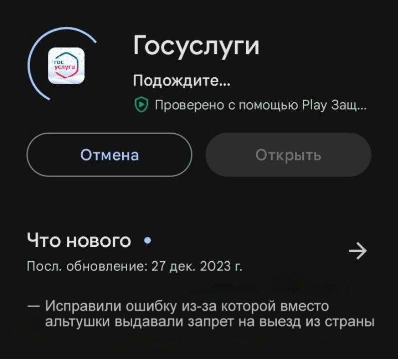 Альтушка на госуслугах